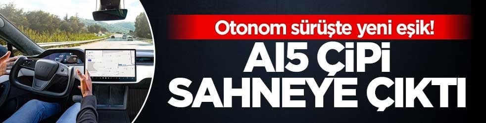 Tesla’dan otonom sürüşte yeni eşik! AI5 çipi sahneye çıktı