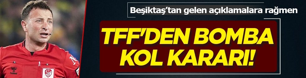 TFF'den derbi sonrası bomba Yasin Kol kararı! İnfiale yol açtı halbuki...