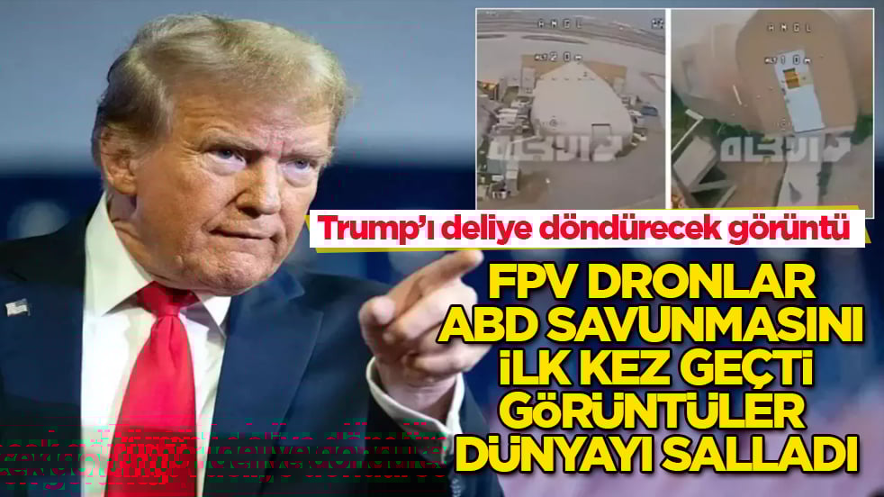 Trump’ı deliye döndürecek görüntü: FPV dronlar ABD savunmasını ilk kez geçti, görüntüler dünyayı salladı