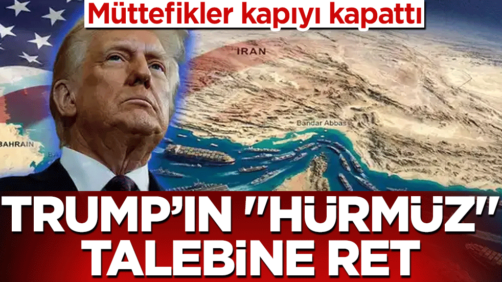 Trump’ın ‘Hürmüz’ talebine ret! Avustralya ve Japonya’dan ‘gemi’ çıkışı