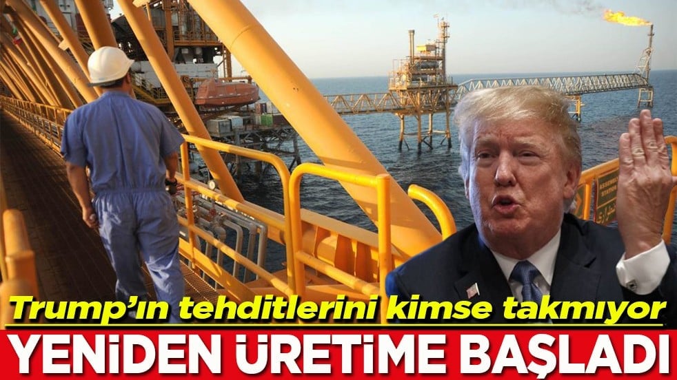 Trump’ın tehditlerini kimse takmıyor Yeniden üretime başladı