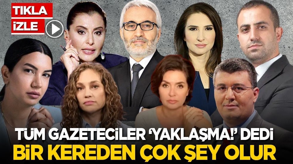 Tüm gazeteciler 'YAKLAŞMA!' dedi: Bir kereden çok şey olur!