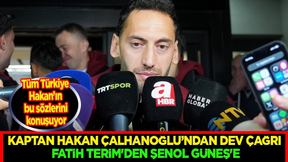 Tüm Türkiye bu sözleri konuşuyor... Kaptandan dev çağrı: Fatih Terim'den Şenol Güneş'e