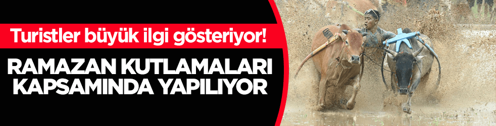 Turistler büyük ilgi gösteriyor! Ramazan kutlamaları kapsamında yapılıyor