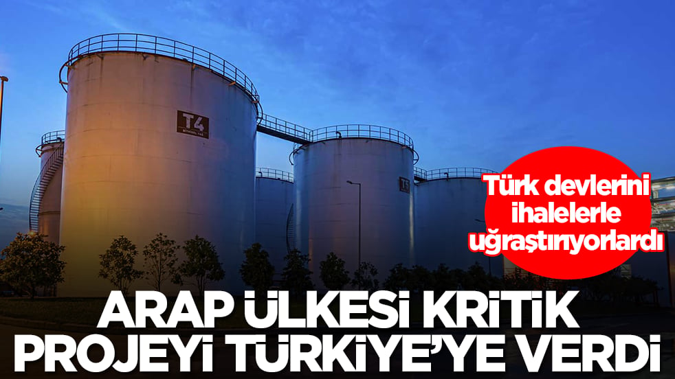 Türk devlerini ihalelerle uğraştırıyorlardı: Arap ülkesi en kritik projeyi Türkiye'ye verdi