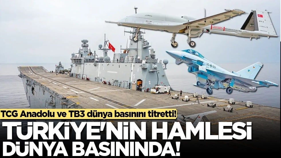 Türk Ordusu dünyayı kendine hayran bıraktı: NATO tatbikatında TB3 fırtınası!