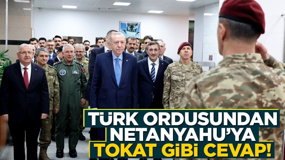 Türk ordusundan Netanyahu'yu titreten açıklama!