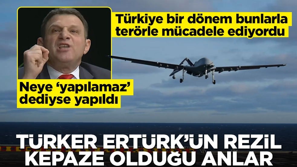 Türkiye bir dönem bunlarla terörle mücadele ediyordu! Türker Ertürk’ün rezil kepaze olduğu anlar