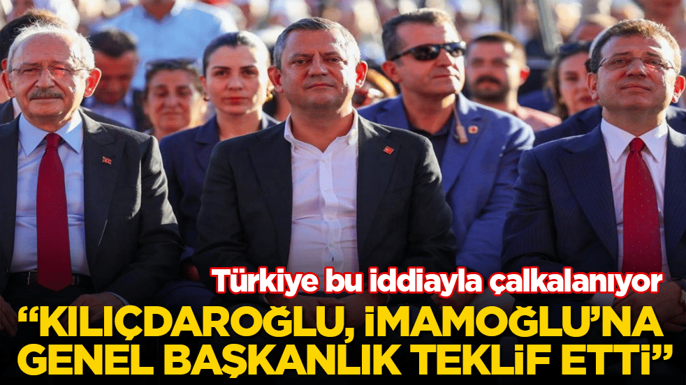 Türkiye bu iddiayla çalkalanıyor: Kılıçdaroğlu, İmamoğlu’na cezaevinde genel başkanlık teklif etti