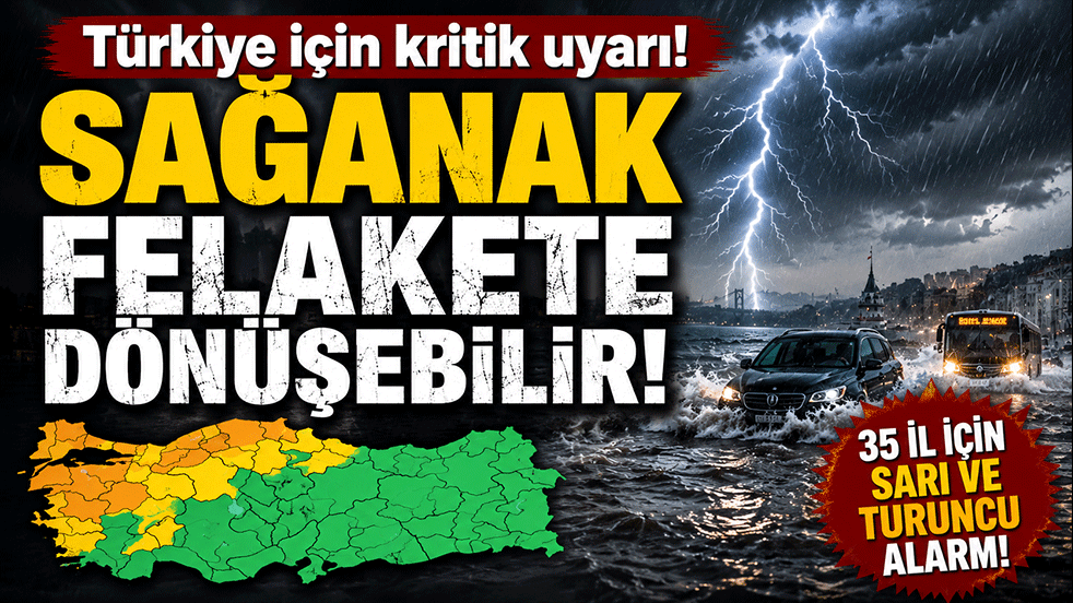 Türkiye için kritik uyarı! Sağanak felakete dönüşebilir