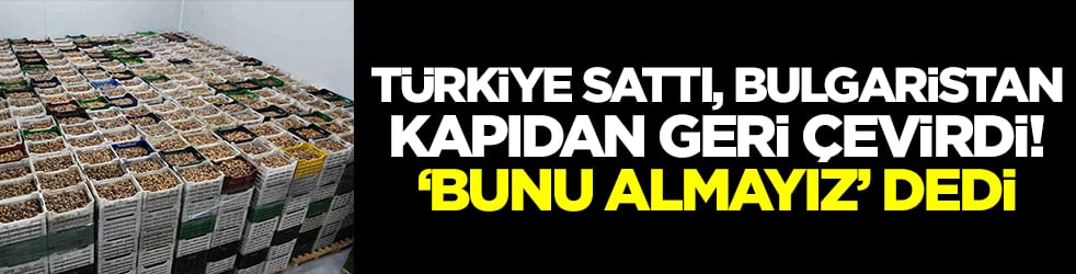 Türkiye sattı! Bulgaristan kapıdan geri çevirdi, 'bunu almayız' dedi