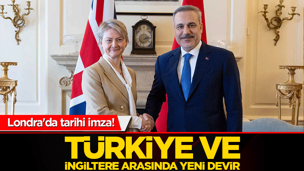 Türkiye ve İngiltere arasında yeni devir: Stratejik Ortaklık Belgesi imzalandı!