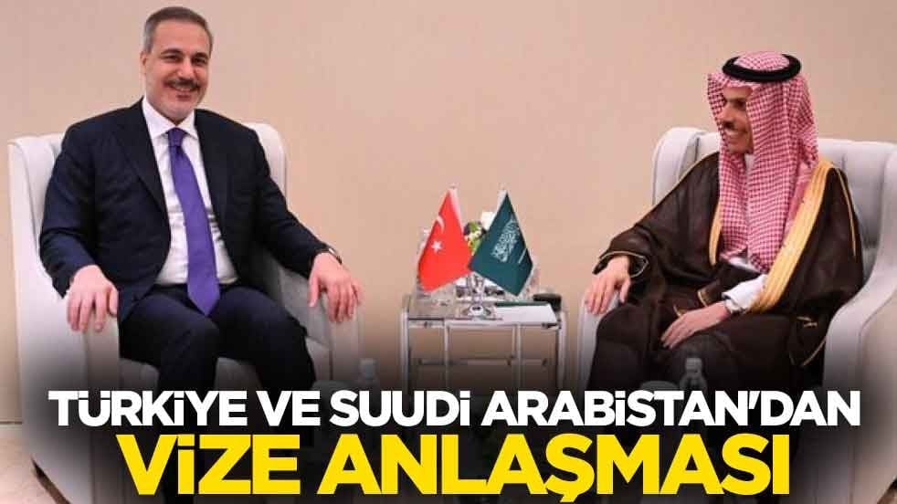 Türkiye ve Suudi Arabistan'dan vize anlaşması