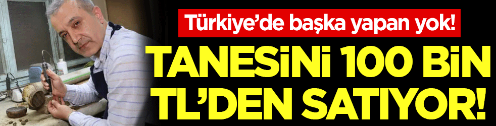 Türkiye'de başka yapan yok:1 ayda üretip tanesini 100 bin TL'den satıyor!
