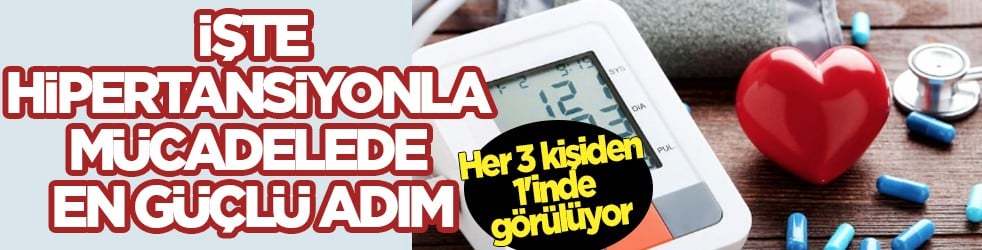 Türkiye'de her 3 kişiden 1'inde görülüyor: Hipertansiyonla mücadelede en güçlü adım düzenli tansiyon ölçümüdür...