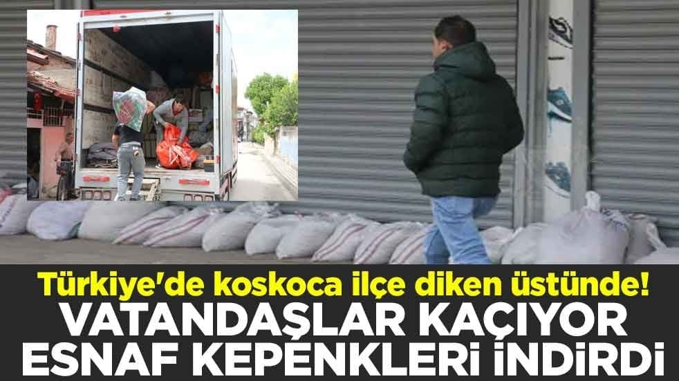Türkiye'de koskoca ilçe diken üstünde! Vatandaşlar kaçıyor, esnaf kepenkleri indirdi