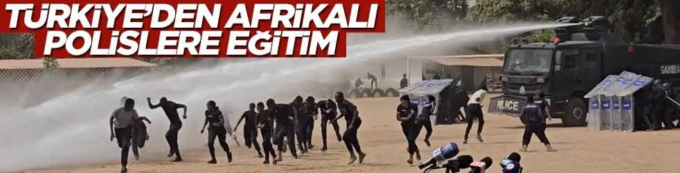 Türkiye'den Afrikalı polislere 'toplumsal olaylara müdahale' eğitimi