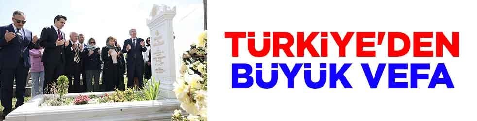 Türkiye'den büyük vefa