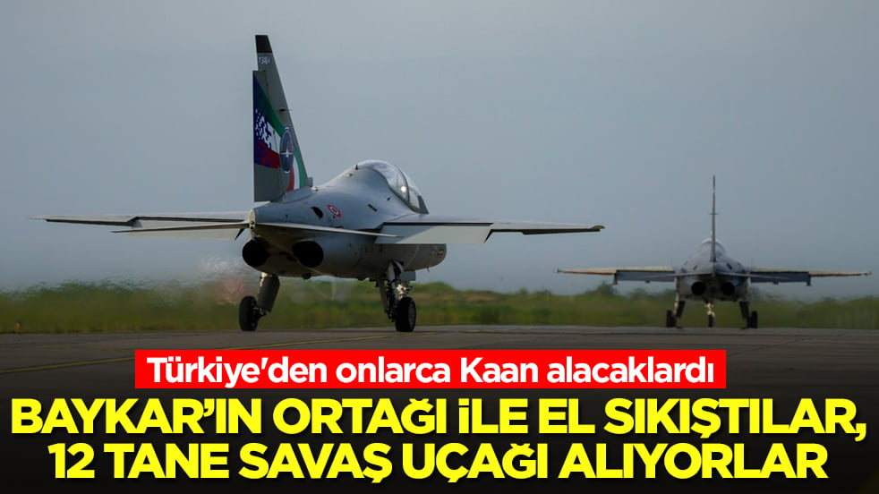 Türkiye'den onlarca Kaan alacaklardı: Bir anda Baykar'ın ortağıyla el sıkıştılar, 12 tane savaş uçağı alıyorlar