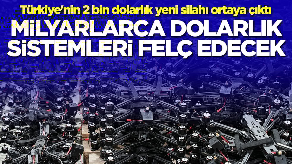 Türkiye'nin 2 bin dolarlık yeni silahı ortaya çıktı: Milyarlarca dolarlık sistemleri felç edecek