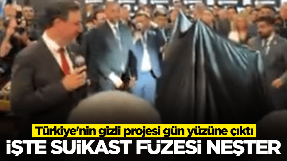 Türkiye'nin gizli projesi gün yüzüne çıktı: İşte suikast füzesi Neşter