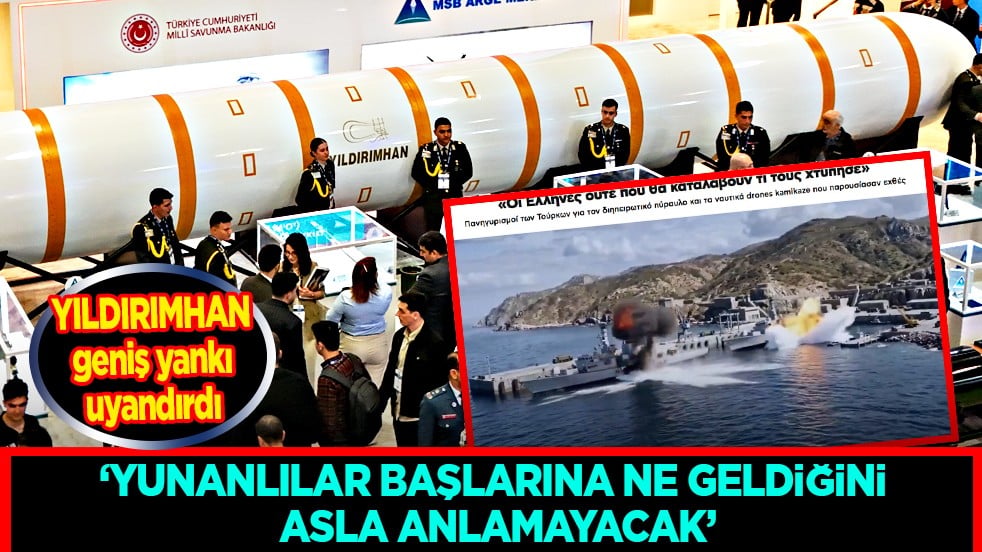 Türkiye'nin kıtalararası balistik füzesi YILDIRIMHAN füzesinin böyle verdiler! Yeni silah Yunanlıları salladı...