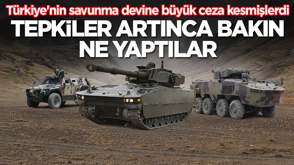 Türkiye'nin savunma devine büyük ceza kesmişlerdi: Tepkiler artınca bakın ne yaptılar