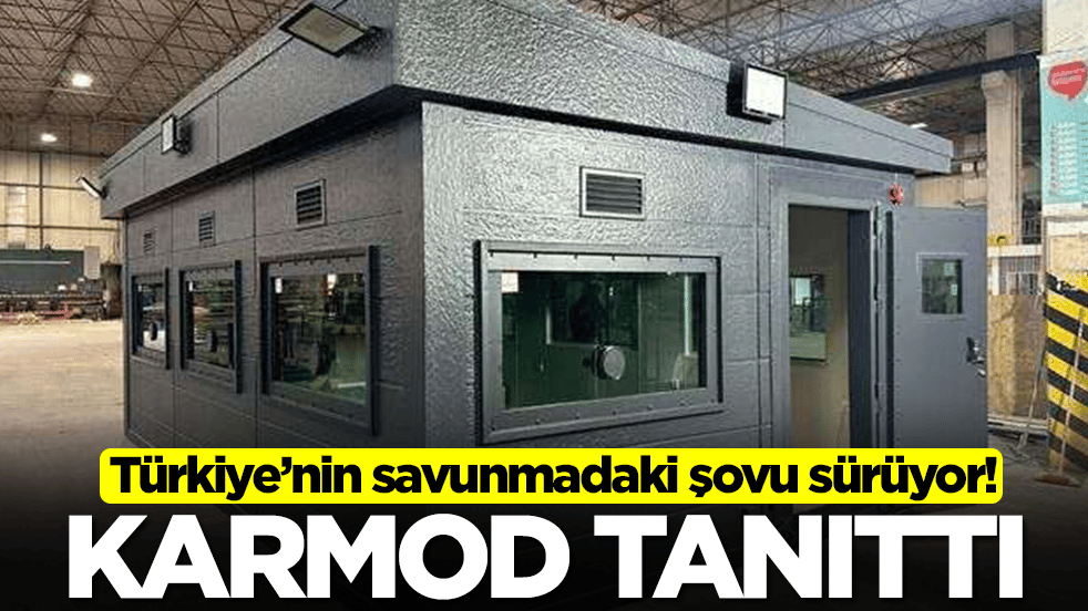 Türkiye'nin savunmadaki şovu sürüyor: Karmod tanıttı