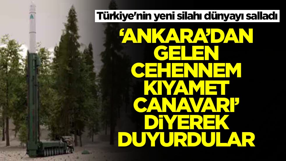 Türkiye'nin yeni silahı dünyayı salladı: 'Kıyamet canavarı, istihbaratlar uykusuz kalacak' diyerek duyurdular