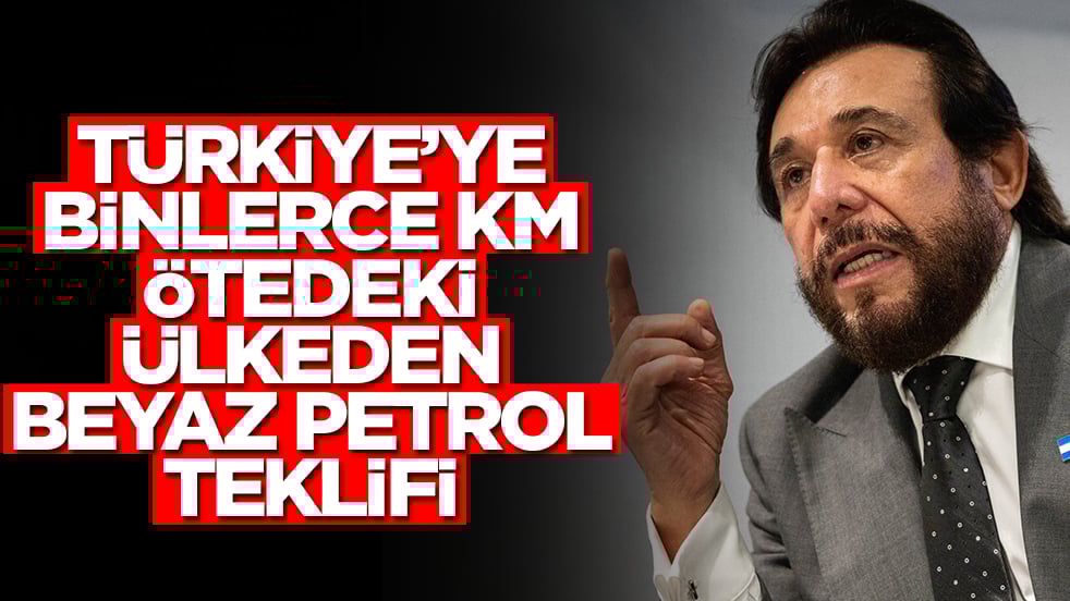 Türkiye'ye binlerce kilometre öteden beyaz petrol teklifi! 'Gelin çıkaralım' diyorlar