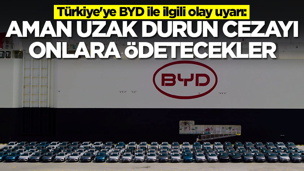 Türkiye'ye BYD ile ilgili olay uyarı: Aman uzak durun, cezayı onlara ödetecekler