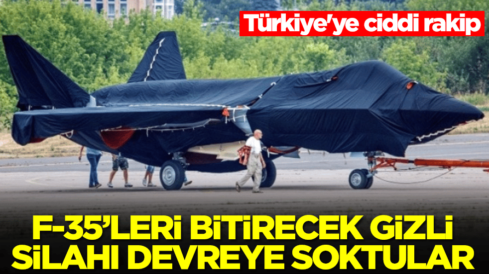 Türkiye'ye ciddi rakip: F-35'leri bitirecek gizli silahı devreye soktular