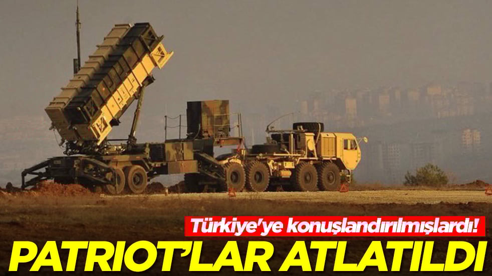 Türkiye'ye konuşlandırılmışlardı! Şok gelişme, Patriot'lar atlatıldı