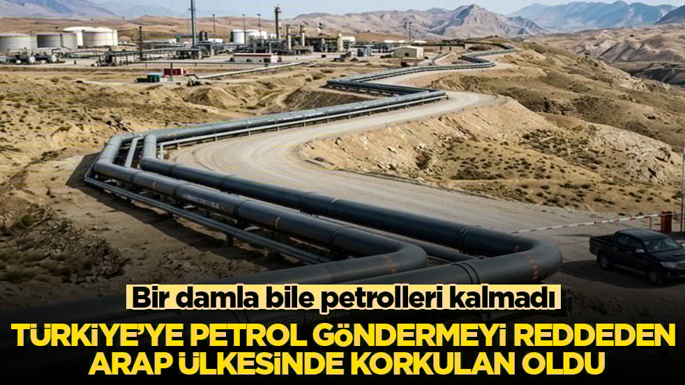 Türkiye’ye petrol göndermeyi reddeden Arap ülkesinde korkulan oldu! Bir damla bile petrolleri kalmadı