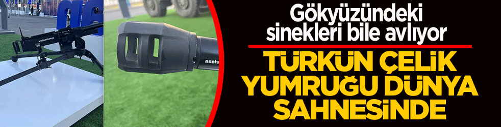 Türkün çelik yumruğu dünya sahnesinde! ASELSAN’ın akıllı bombacısı dron avına çıktı