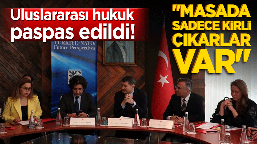 Uluslararası hukuk paspas edildi! Paris'te kritik zirve: "Masada sadece kirli çıkarlar var"