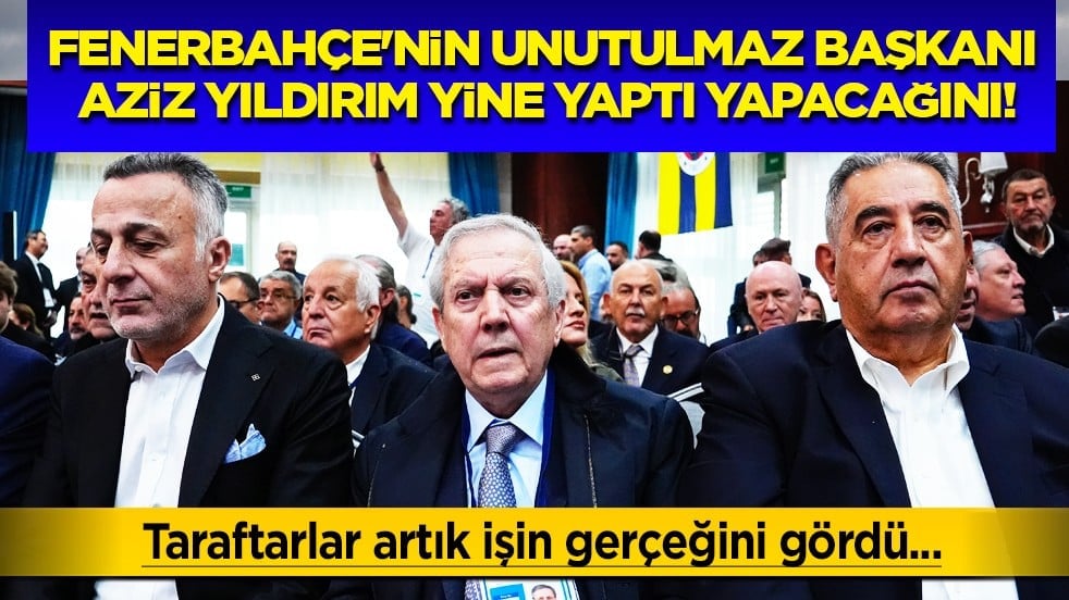 Unutulmaz Başkan Aziz Yıldırım'dan Devin Özek'e ağır eleştiriler! Taraftarlar dumura uğradı resmen