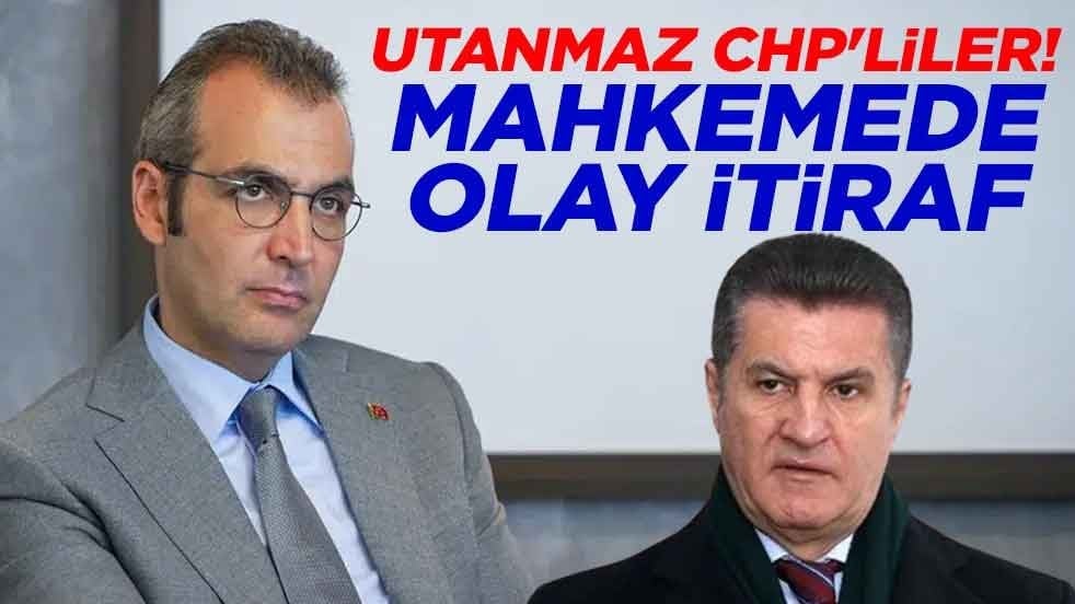 Utanmaz CHP'liler... Resul Emrah Şahan'dan mahkemede olay itiraf