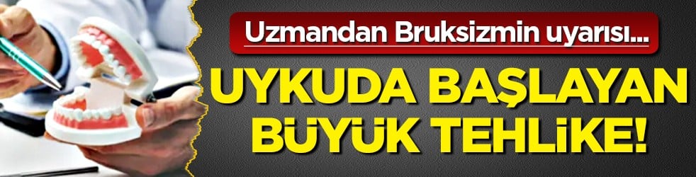 Uykuda başlayan büyük tehlike! Bu hata çiğneme fonksiyonunuzu yerle bir ediyor! Bruksizmin uyarısı...