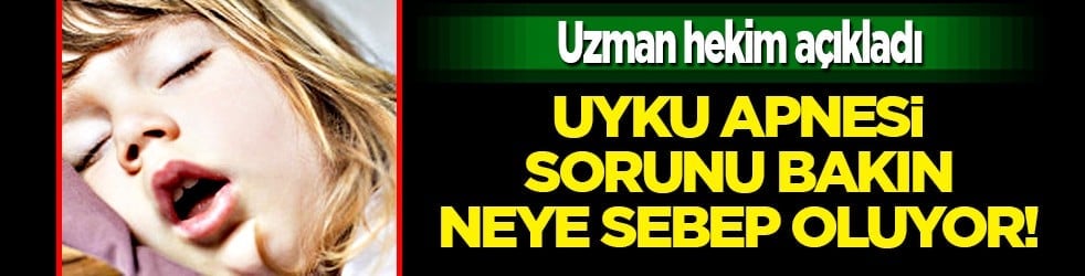 Uzman hekim açıkladı: Uyku apnesi kalp ve beyin sağlığını tehdit ediyor