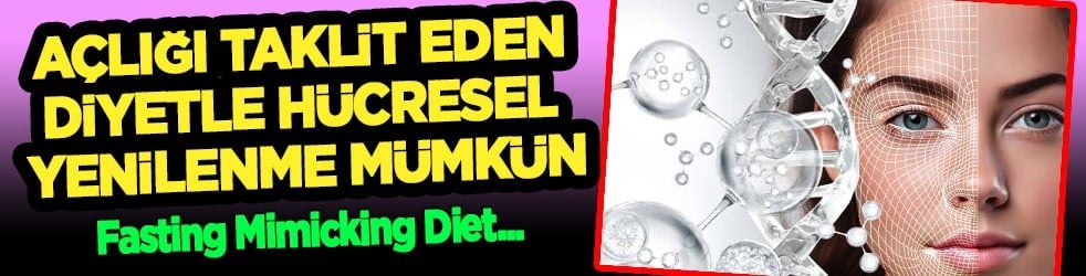 Uzman hekimden 'Açlığı taklit eden diyetle hücresel yenilenme mümkün olabilir' ilanı...