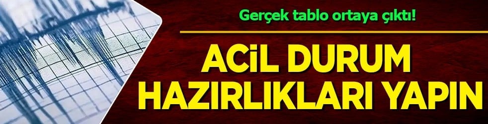 Uzmanlar gizli tehlikeyi yazdı: Gerçek tablo ortaya çıktı! Yok artık, herkes şaşkına döndü...