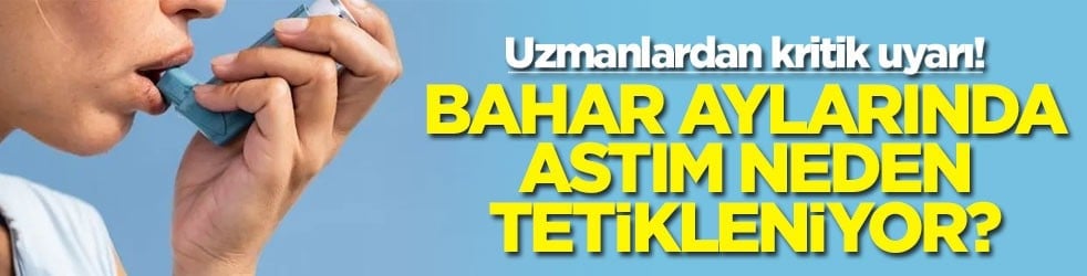 Uzmanlardan kritik uyarı! Bahar aylarında astım neden tetikleniyor?