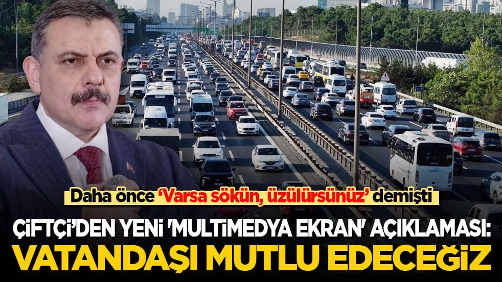 ‘Varsa sökün, üzülürsünüz" demişti! İçişleri Bakanı’ndan yeni 'multimedya ekran' açıklaması: Vatandaşı mutlu edeceğiz!