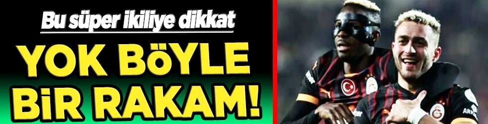 Ve Galatasaray bonservisleri belirledi! 2 futbolcudan tam 200 milyon euro! Yok artık!