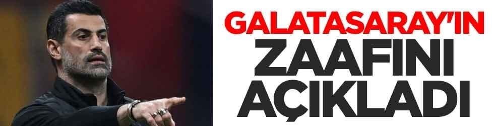 Volkan Demirel, Galatasaray'ın zaafını açıkladı