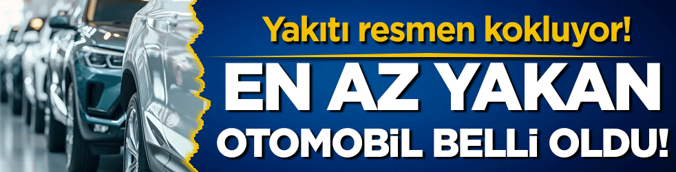 Yakıtı resmen kokluyor: İşte Türkiye'nin en az yakan otomobili!