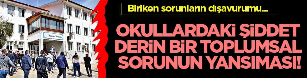 Yalnızca bir saldırı olayı değil: Savunma mekanizması olmalı evlatlar için... Okullardaki şiddet...