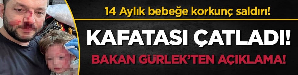 Yalova’da komşu dehşeti: 14 aylık bebeğin kafasını odunla çatlattılar!