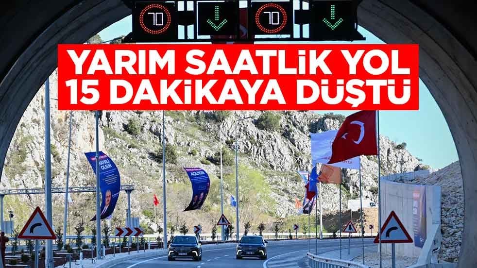 Yarım saatlik yok 15 dakikaya düştü